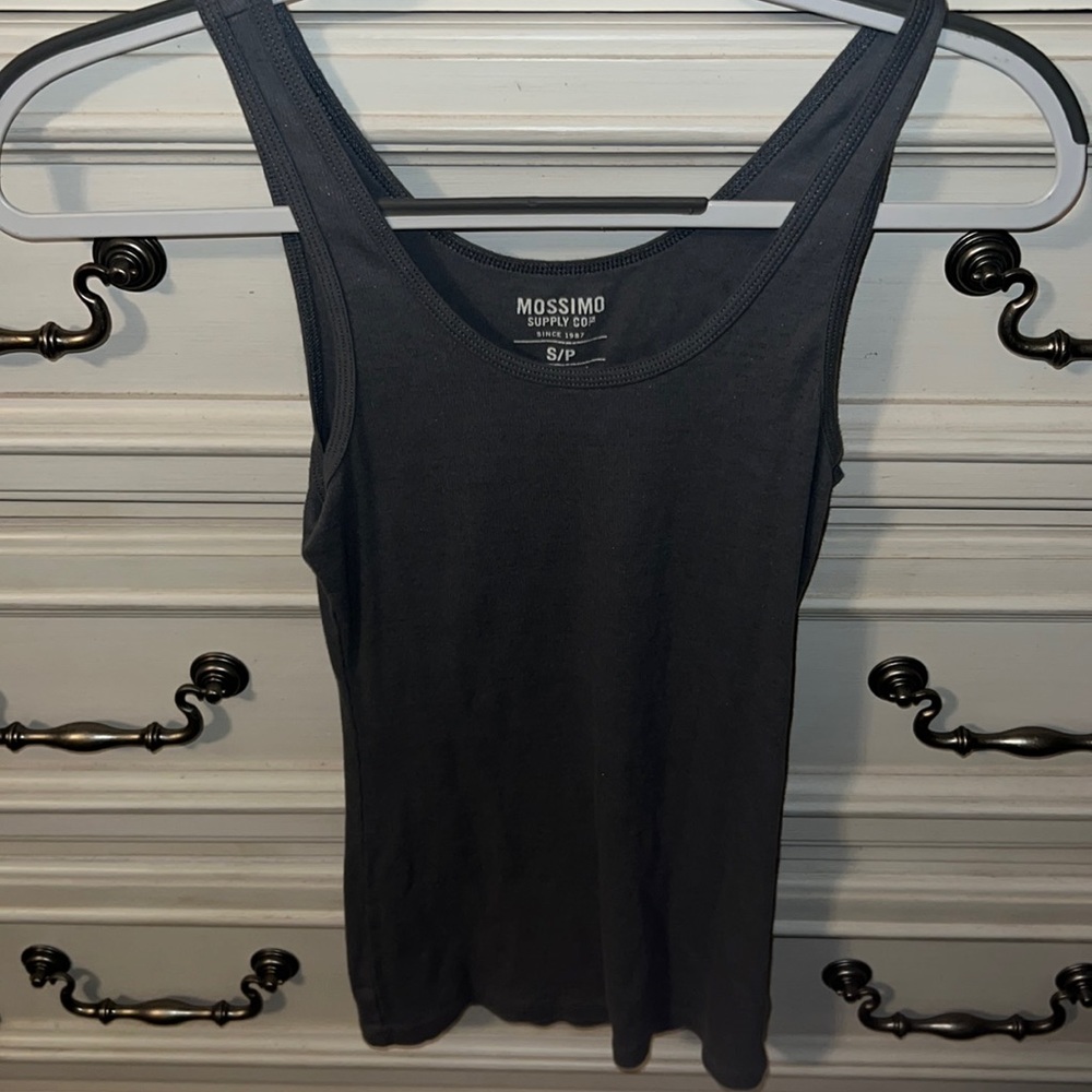 mossimo gray tank top